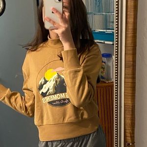 Turtle neck sweatshirt